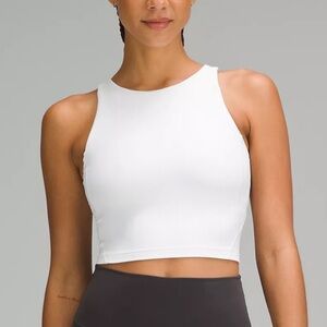 Lululemon 🍋 Align High-Neck Tank Top Light Support - White